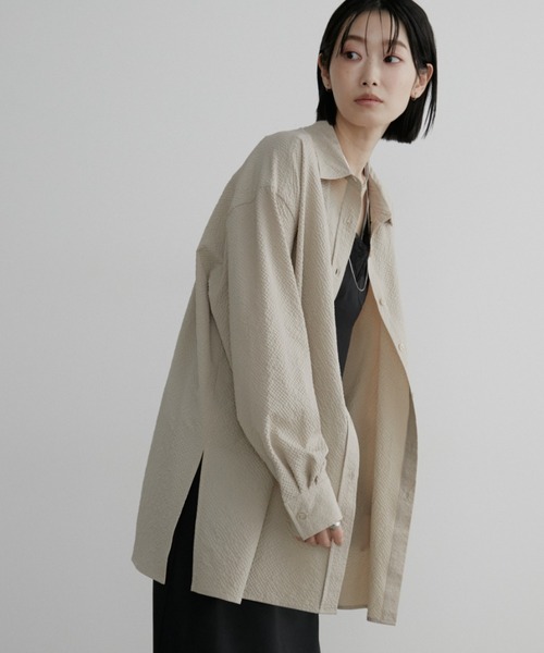 「Aunt Marie's」 長袖シャツ FREE アイボリー レディース_画像6