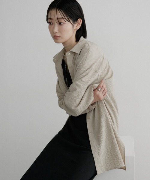 「Aunt Marie's」 長袖シャツ FREE アイボリー レディース_画像8
