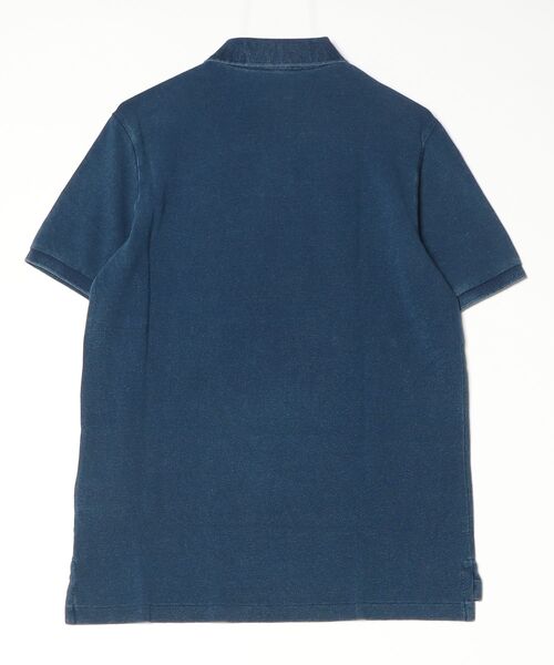 RRL Ralph Lauren ポロシャツ インディゴ M POLO RALPH LAUREN（ポロ・ラルフローレン） ラルフローレン