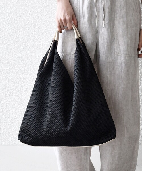 「SHIPS any」 トートバッグ ONE SIZE ブラック レディース_画像8