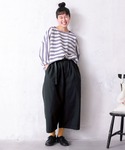 「soulberry」 クロップドパンツ M ...の詳細画像1