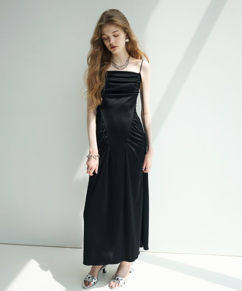 JOSE MOON（ジョゼムーン） ワンピース GATHER CUT DRESS/ギャザー