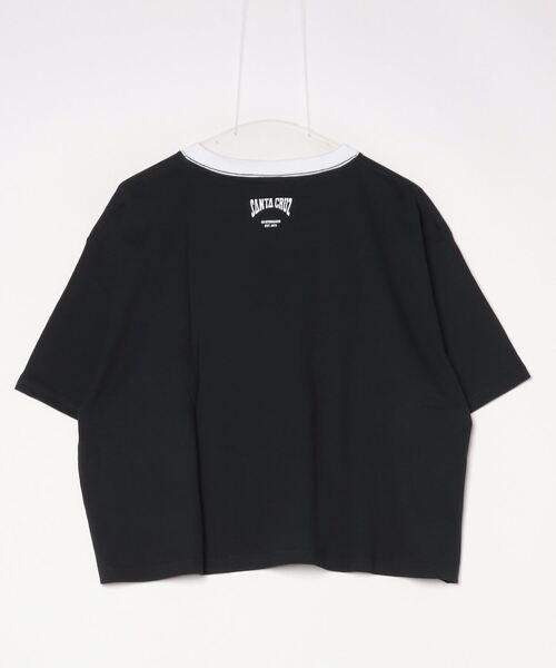 「SANTA CRUZ」 半袖Tシャツ X-LARGE スミクロ レディース_画像2