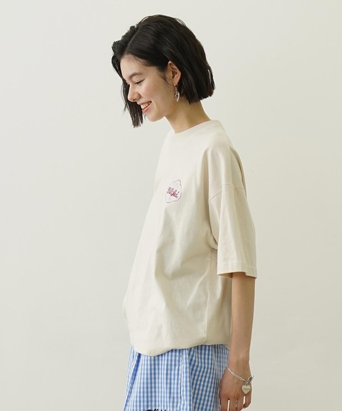 「MILKFED.」 半袖Tシャツ L オフホワイト レディース_画像3
