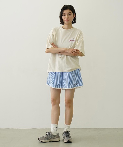 「MILKFED.」 半袖Tシャツ L オフホワイト レディース_画像9