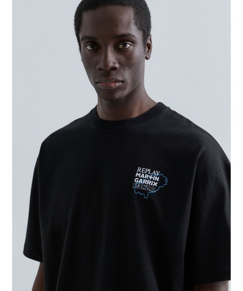 REPLAY（リプレイ） tシャツ × MARTIN GARRIX グラフィックTEE IBIZA