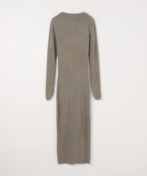 「JAMES PERSE」 長袖ワンピース 1 ブラウン レディース_画像2