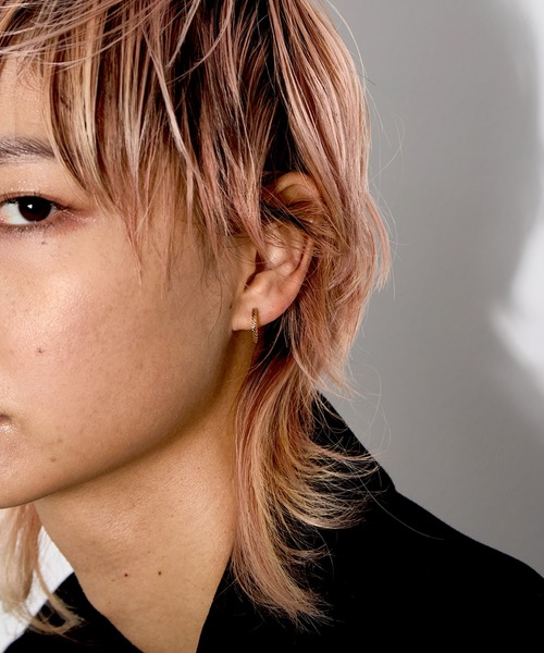 JUPITER ピアス 「K10」トレスフープピアス/金属アレルギー対応