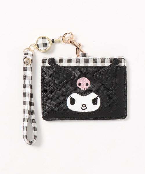 sanrio パスケース サンリオ キャラクターフェイスリール付き