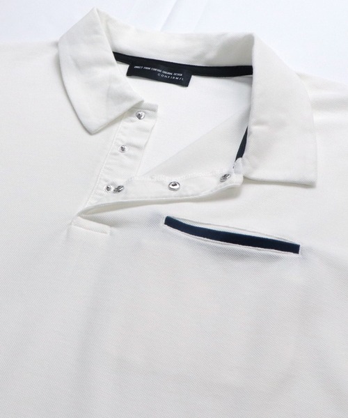   ブラックポロシャツ S 新品タグ付き Confirm ポロシャツ 25SS / コンファーム スーパービッグ