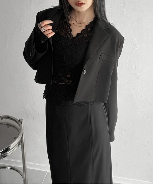 LVEU.（ラブユ） ジャケット テーラードジャケット 「LVEU.」フレア