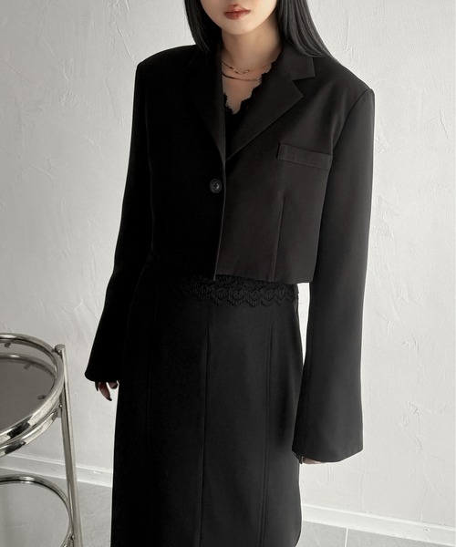 LVEU.（ラブユ） ジャケット テーラードジャケット レディース