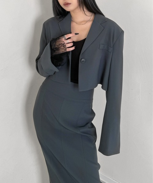 LVEU.（ラブユ） ジャケット テーラードジャケット 「LVEU.」フレア