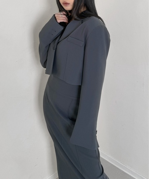 LVEU.（ラブユ） ジャケット テーラードジャケット 「LVEU.」フレア