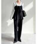 ワイドパンツ スラックス パンツ 「販売枚数2...の詳細画像4