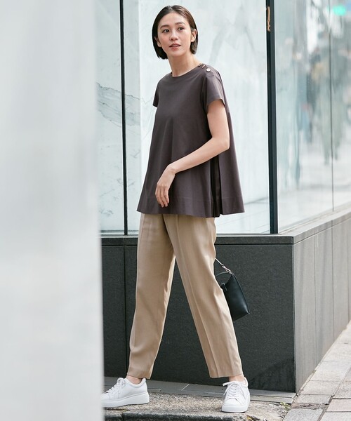 自由区 tシャツ 「洗える」ツイストプレインジャージーサイド