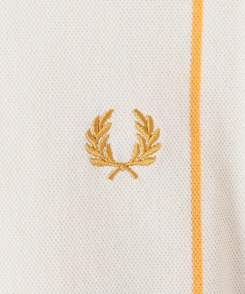 Fred Perry ブラック ポロシャツ 黄ストライプ 11020559060_C_1.jpg