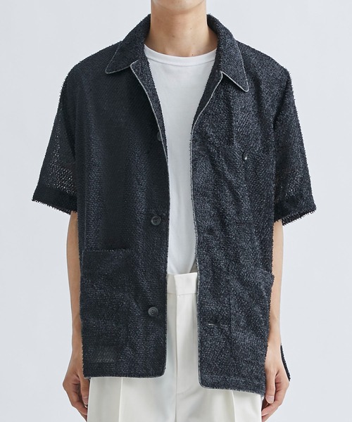 【定価34,100円】　超希少柄　Sabyパジャマシャツ saby（サバイ）の「saby PAJAMA SHIRT JACKET S/S - HAND