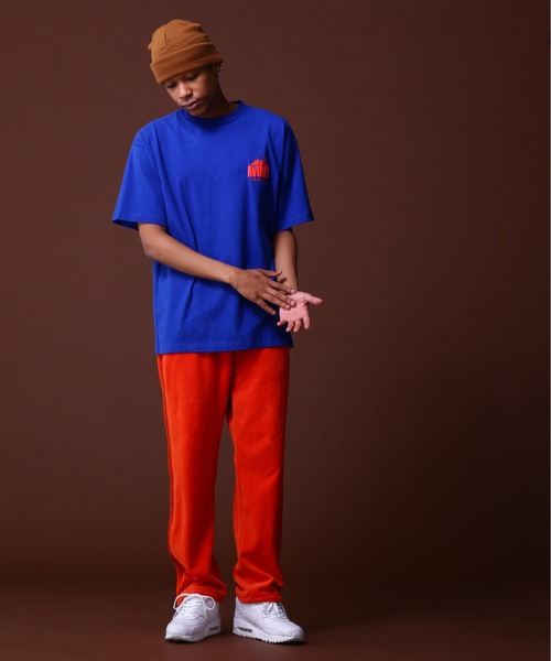AVIREX（アヴィレックス） パンツ VELOUR TRACK PANTS / ベロア