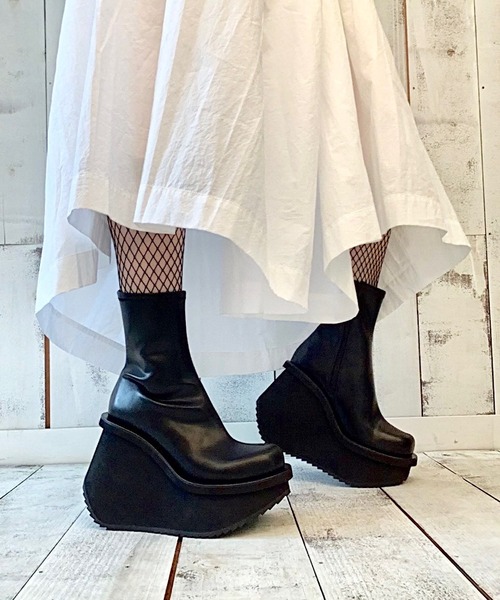 Jeffrey Campbell（ジェフリーキャンベル） ブーツ 厚底ショートブーツ 