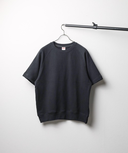 tシャツ 「United Athle」8.6オンス ルーズフィット ラグラン ハーフスリーブ スウェット（裏パイル） レディース メンズ United Athle tシャツ 「United Athle」8.6オンス ルーズ