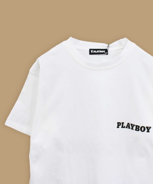 tシャツ Tシャツ PLAYBOY / プレイボーイ ビッグシルエットロゴ半袖T  