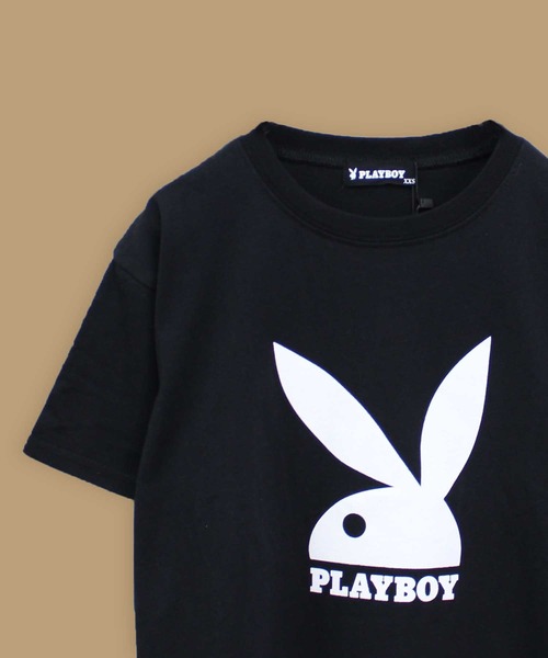 PLAYBOY（プレイボーイ） tシャツ ビッグシルエットロゴ半袖Tシャツ
