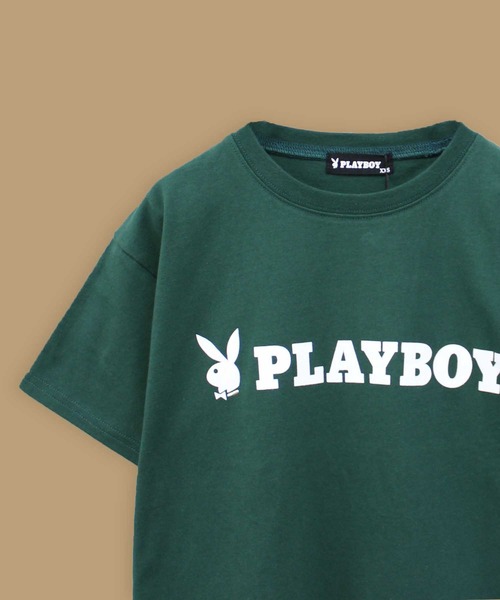 PLAYBOY（プレイボーイ） tシャツ ビッグシルエットロゴ半袖Tシャツ 