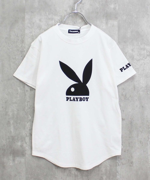 PLAYBOY tシャツ / プレイボーイ ビッグシルエットロゴ半袖T