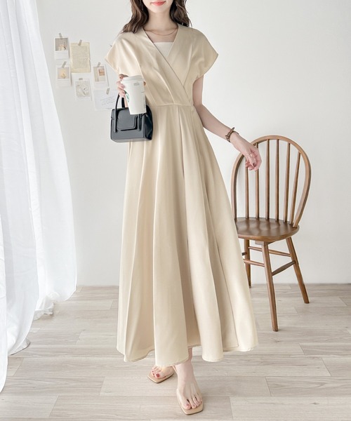 classicalelf ワンピース 大人の落ち着きオーラを放つ、カシュクール  