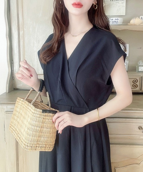 classicalelf ワンピース 大人の落ち着きオーラを放つ、カシュクール  