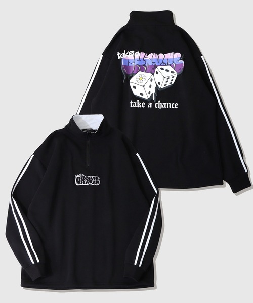 トレーナー スウェット Life sweat  ライフスウェット レディース feepur トレーナー スウェット 「セットアップ可」ハーフZIP刺繍