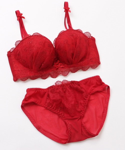 Lace Ladies（レースレディース） ブラジャー ショーツセット リボン