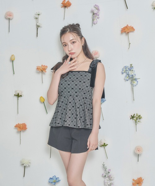 ANDGEEBEE パンツ センターラインショートパンツ レディース