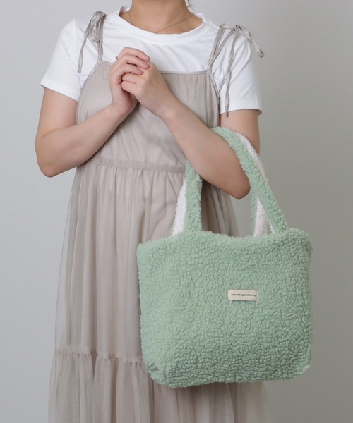 Lace Ladies（レースレディース） トートバッグ リバーシブル 配色