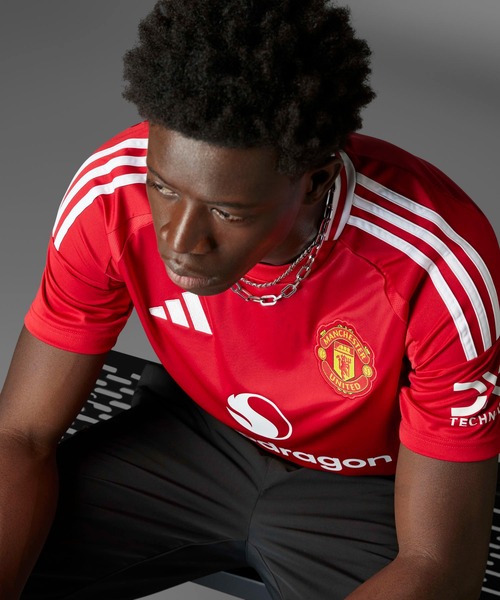 ユニフォームTシャツadidas Manchester United adidas Originals Manchester United Third Shirt - Off White