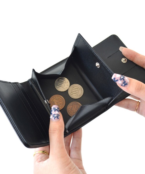 Lupo abanico 黒 保存袋、小銭入れ付 Accesorios – LUPO