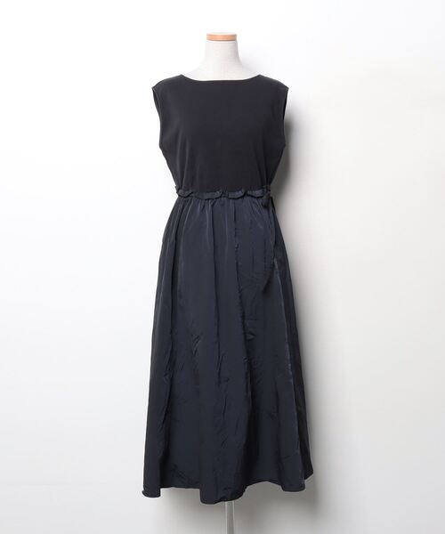 Demi-Luxe BEAMS パンツドレスネイビー36