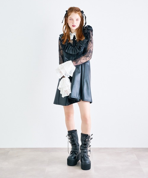 ブラウス シャツ スーパーフリルブラウス レディース : ZOZOTOWN Yahoo