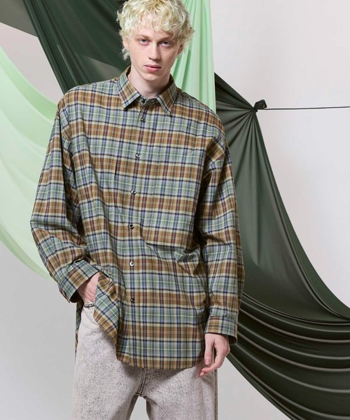 MAISON SPECIAL シャツ 「UNISEX」「Italian Dead Stock Fabric