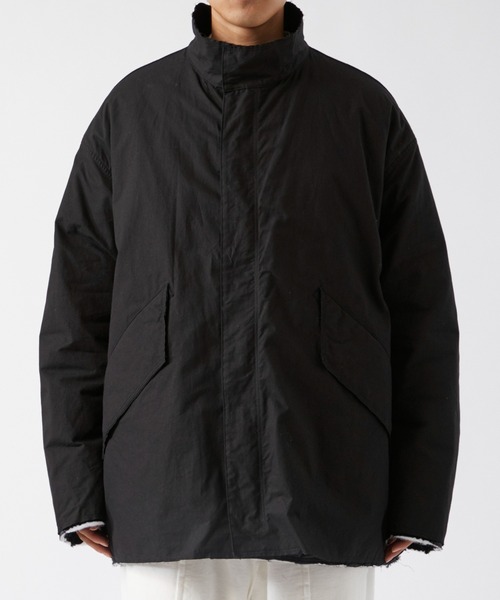 ALMOSTBLACK / ジャケット/1/ポリエステル/BLK/18AW-BL01 ALMOSTBLACK（オールモストブラック） ブルゾン アウター