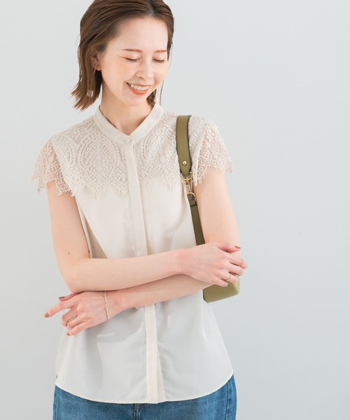 「URBAN RESEARCH ROSSO WOMEN」 半袖ブラウス FREE ブラック レディース URBAN RESEARCH ROSSO WOMEN」 半袖ブラウス FREE ブラック