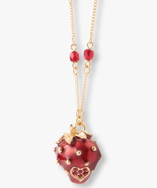 ANNA SUI（アナスイ） ネックレス いちごモチーフ ネックレス