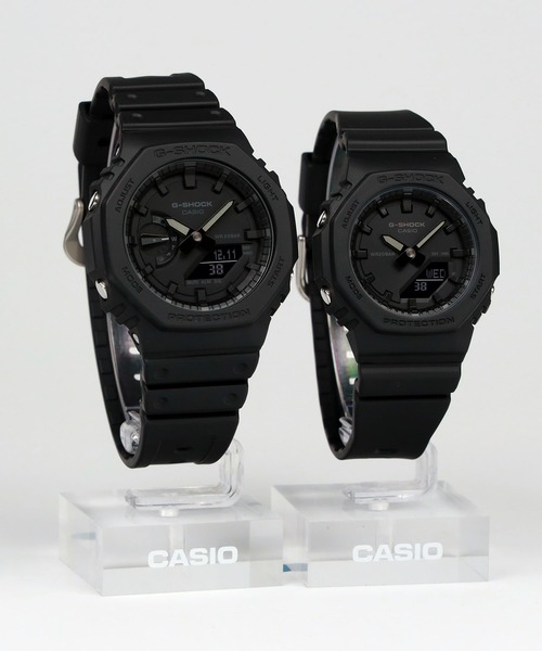 G-SHOCK 腕時計 Pair Model / GA-2100-1A1JF × GMA-P2100BB-1AJF