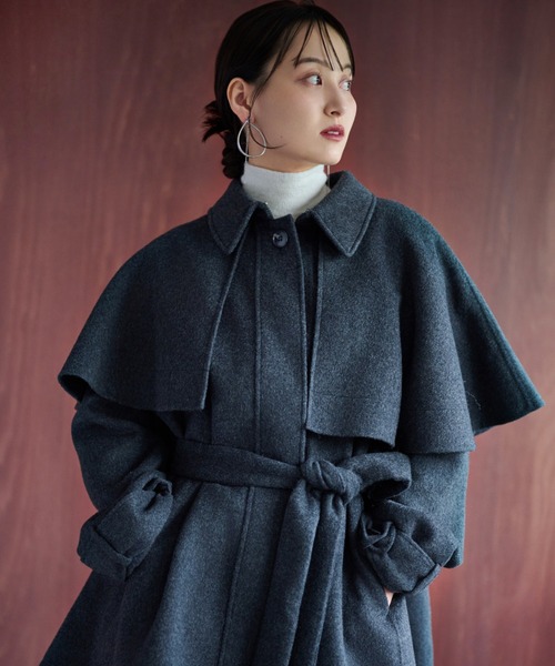 snidel ケープコート