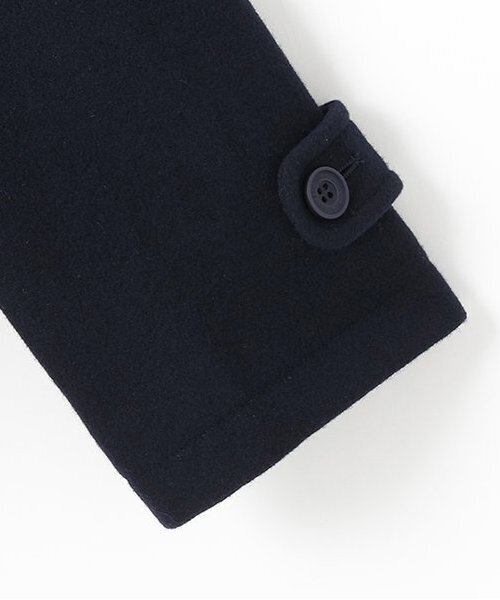 pom ponette フード付きダッフルコート ネイビー 160（L）タグ付き pom ponette junior（ポンポネット ジュニア） ダッフルコート コート