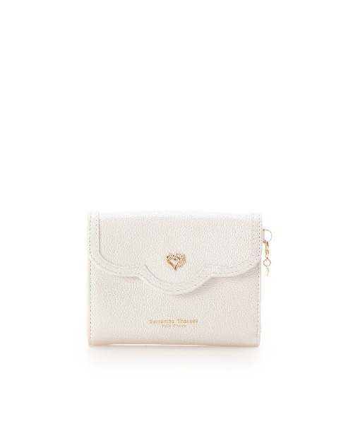 大人気!! Samantha Thavasa Petit Choiceスカラップハート折財布 Samantha Thavasa Petit Choice 財布 スカラップハート 折財布