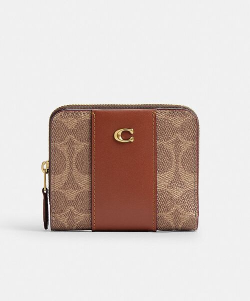 メーカー 一覧 COACH 財布 ビルフォールド ウォレット・カラーブロック 小物