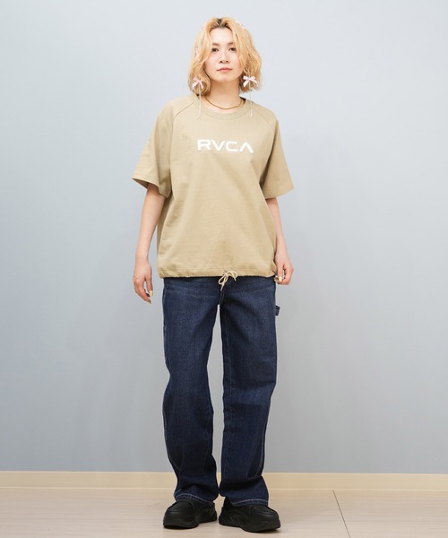 tシャツ RVCA/ルーカ ショート丈Tシャツ BF043-213 レディース RVCA tシャツ RVCA/ルーカ ショート丈Tシャツ BF043-213