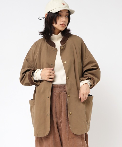 URCH RNA コート MEDIUM カーキブラウン レディース : ZOZOTOWN Yahoo